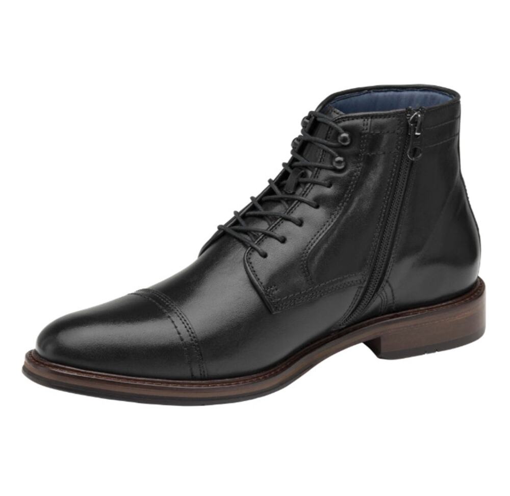 Johnston & Murphy Black XC Flex Lace Up Boots 11